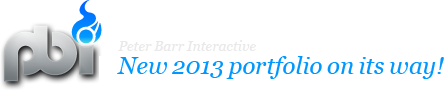 Peter Barr Interactive - Senior Designer/Web Designer